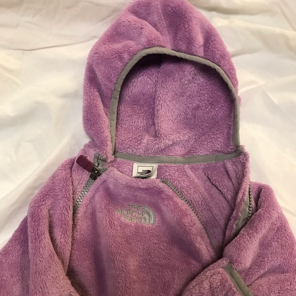The North Face fleece snowsuit
